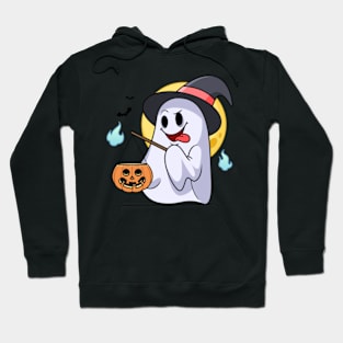 Halloween Ghost Jack Olantern Hoodie